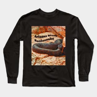 Arizona Black Rattlesnake Long Sleeve T-Shirt